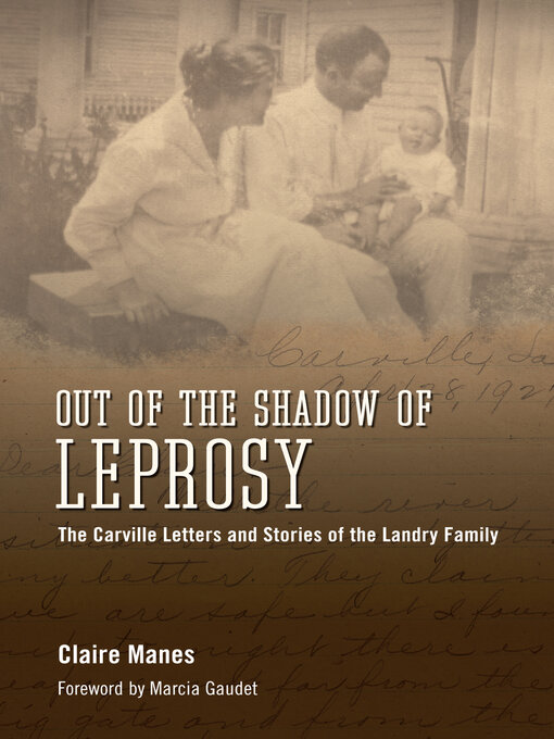 Title details for Out of the Shadow of Leprosy by Claire Manes - Available